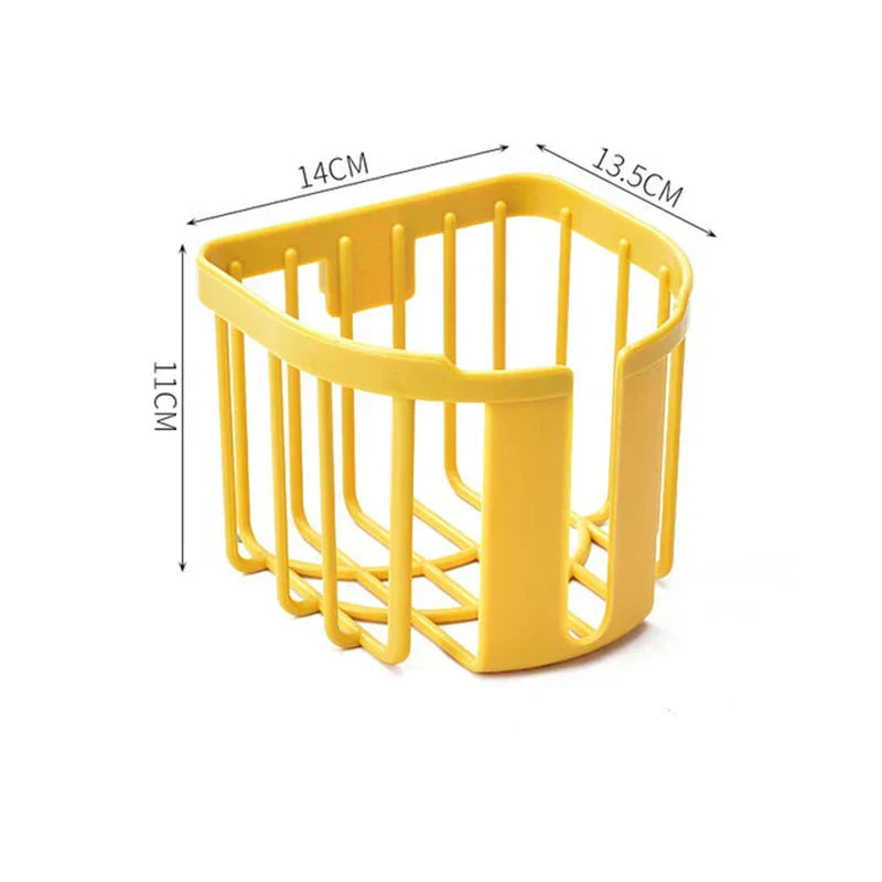 Estante para Papel Higiénico Montado en la Pared – Sin perforaciones, fácil de instalar