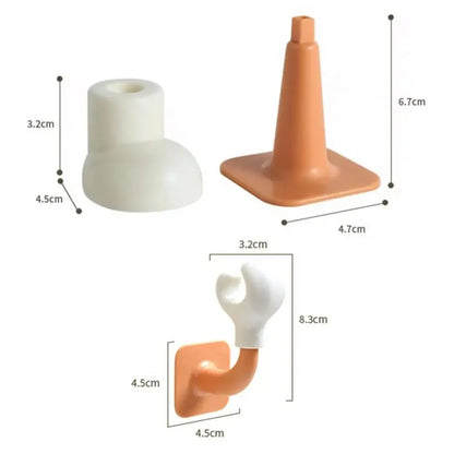 🏡 Pies para Caja de Pañuelos Autoadhesivos (2PCS) – Decorativos y Multifuncionales ✨